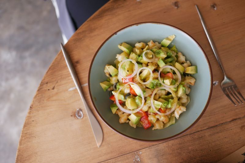 Vegetarian Power Bowl from GYG — plant-based Mexican food
