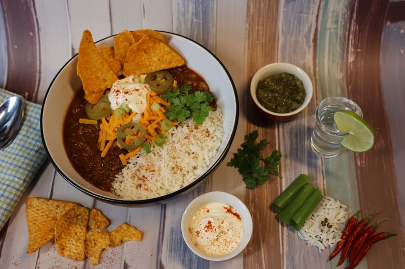 Veggie Supreme Nachos — vegetarian option at GYG