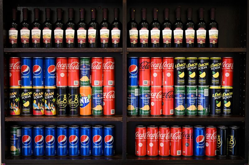 Soft drinks and beverages available at Guzman y Gomez