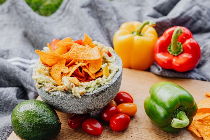 GYG Nachos loaded with fresh toppings